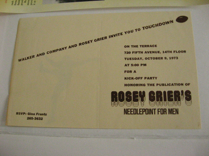 Invitation to the book launch, with  and Accelera D, that is with solid letterforms and open shadows
