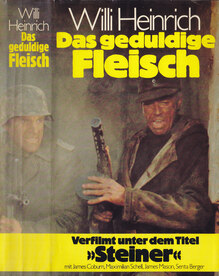 <cite>Das geduldige Fleisch</cite> by Willi Heinrich (1977 edition)