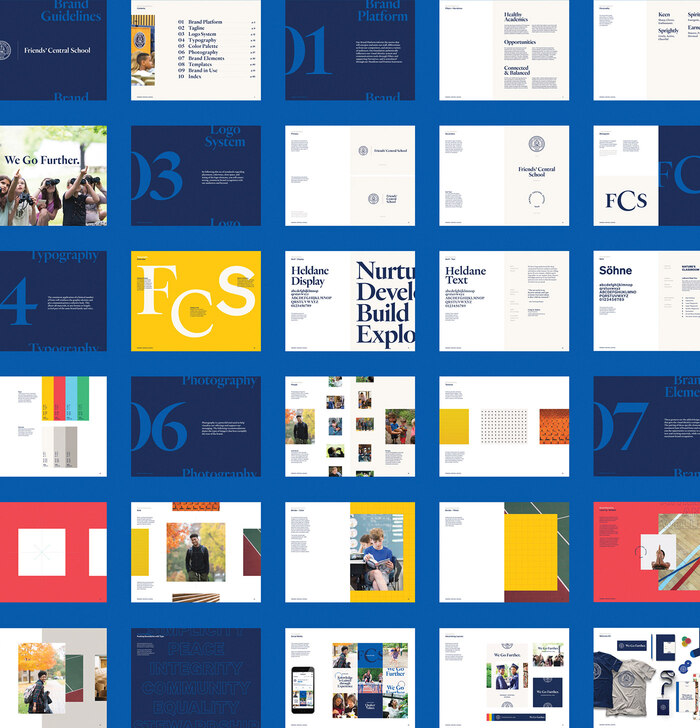 Friends’ Central School brand identity 6