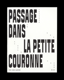 <cite>Passage dans la Petite Couronne</cite> by Hugo Denis Queinec