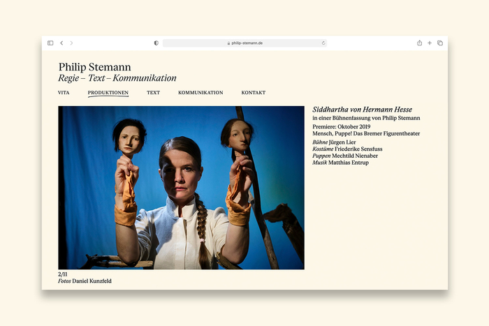 Philip Stemann portfolio website 6