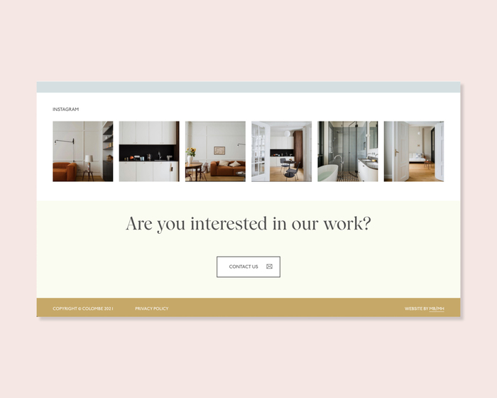 Colombe website 3