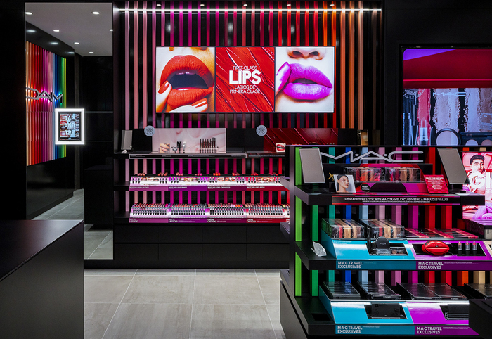 M·A·C Cosmetics store in Salt Lake City International Airport.