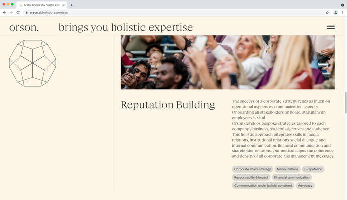 Orson website 5