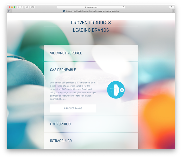 Contamac website 4