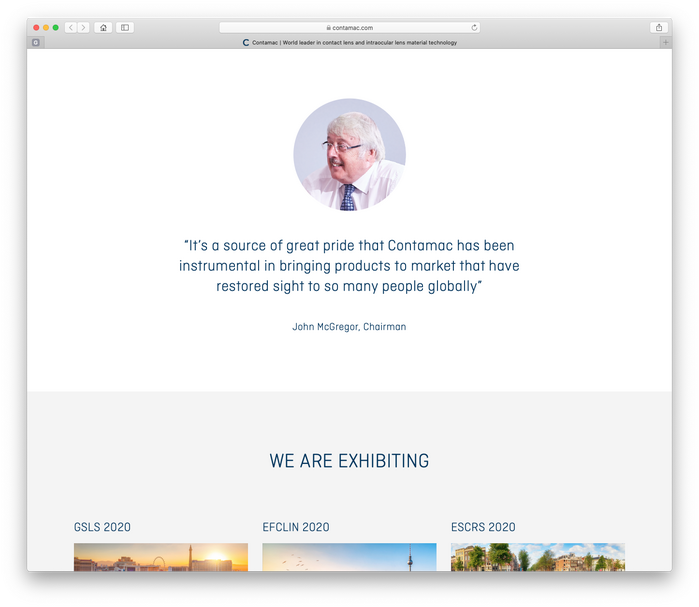 Contamac website 5