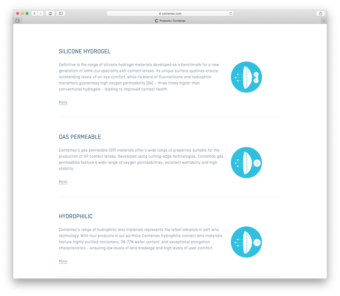 Contamac website 8