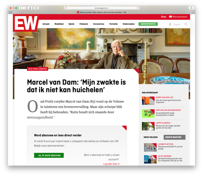 Elsevier Weekblad website 3