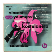 Andre Kostelanetz and His Orchestra ‎– <cite>Music of Vincent Youmans</cite> album art