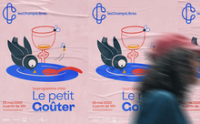 Les Champs Libres visual identity