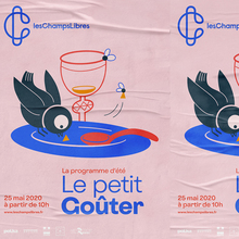 Les Champs Libres visual identity