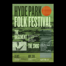 Hyde Park Folk Festival 2021 poster