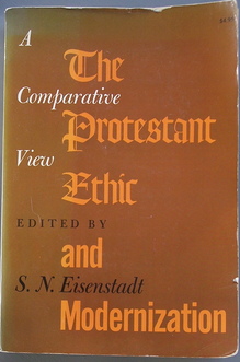 <span><cite>The Protestant Ethic and Modernization. A</cite><span class="nbsp">&nbsp;</span><cite>Comparative View</cite> by S.N. Eisenstadt</span>