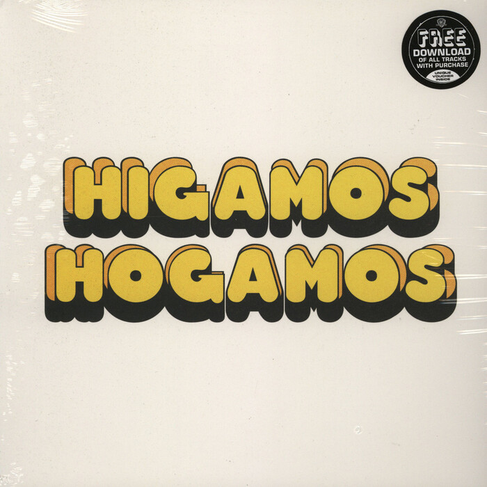 Higamos Hogamos – “Major Blitzkrieg” 12″ front cover (DC, 2009). [More info on Discogs]