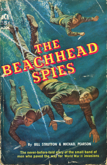 <cite>The Beachhead Spies</cite> by Bill Strutton &amp; Michael Pearson (Ace, 1958)