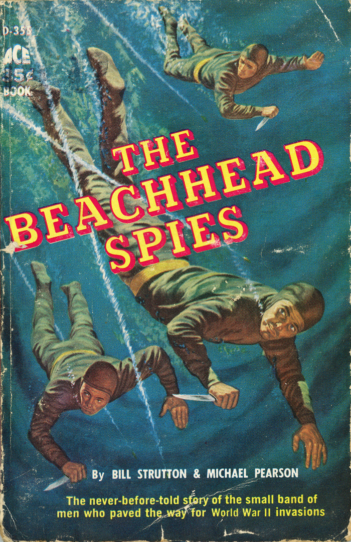 The Beachhead Spies by Bill Strutton &amp; Michael Pearson (Ace, 1958)