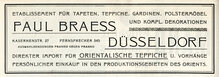 Paul Braess ad (1906)