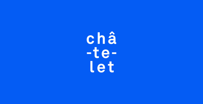 Th&eacute;&acirc;tre Musical de Paris Ch&acirc;telet visual identity system 1