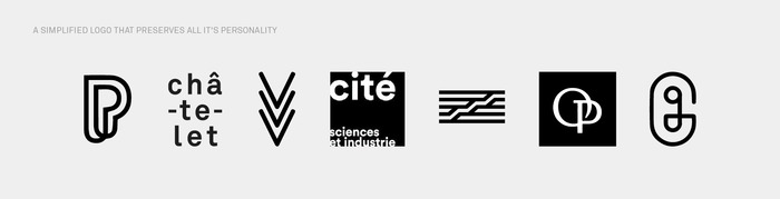 Th&eacute;&acirc;tre Musical de Paris Ch&acirc;telet visual identity system 4