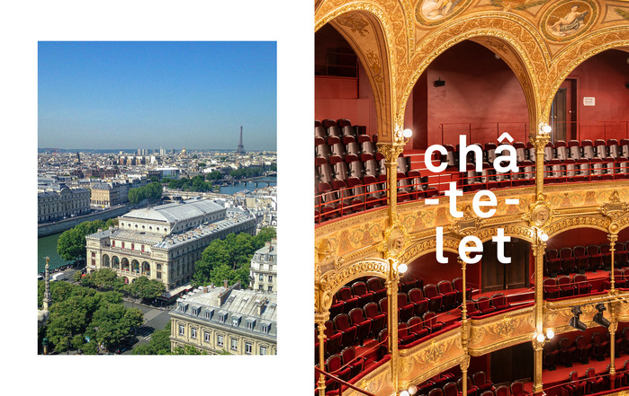 Th&eacute;&acirc;tre Musical de Paris Ch&acirc;telet visual identity system 5