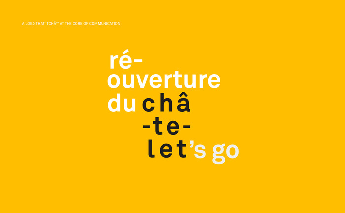 Th&eacute;&acirc;tre Musical de Paris Ch&acirc;telet visual identity system 10