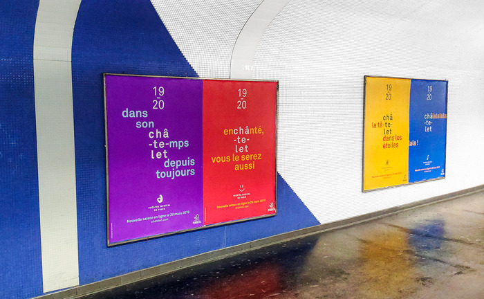 Th&eacute;&acirc;tre Musical de Paris Ch&acirc;telet visual identity system 18