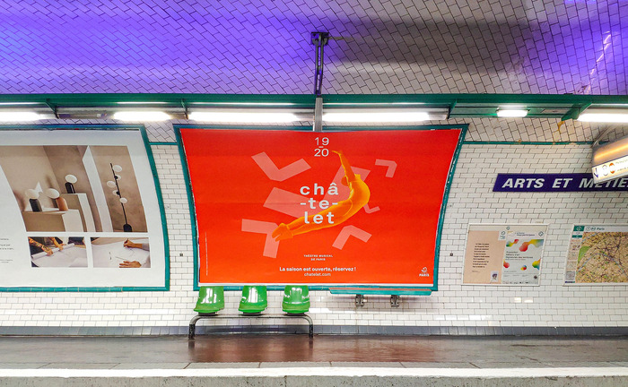 Th&eacute;&acirc;tre Musical de Paris Ch&acirc;telet visual identity system 19