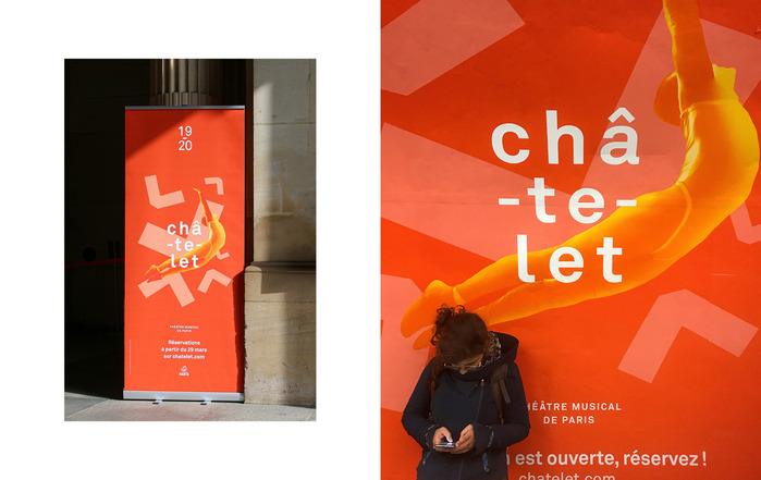 Th&eacute;&acirc;tre Musical de Paris Ch&acirc;telet visual identity system 20