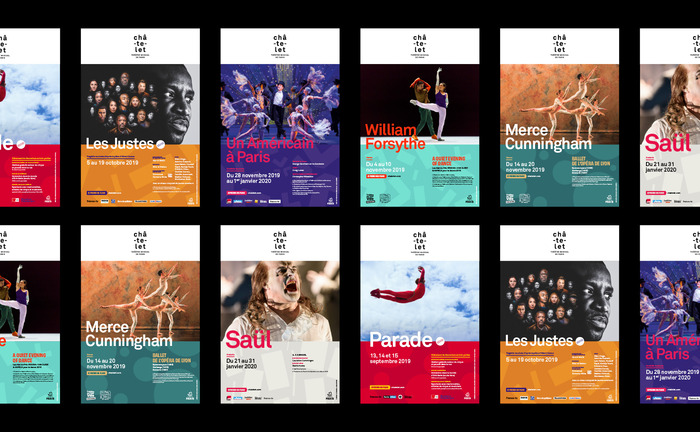 Th&eacute;&acirc;tre Musical de Paris Ch&acirc;telet visual identity system 23