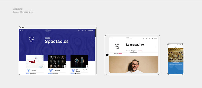 Th&eacute;&acirc;tre Musical de Paris Ch&acirc;telet visual identity system 33