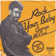 George McCrae – “Rock Your Baby” German single cover