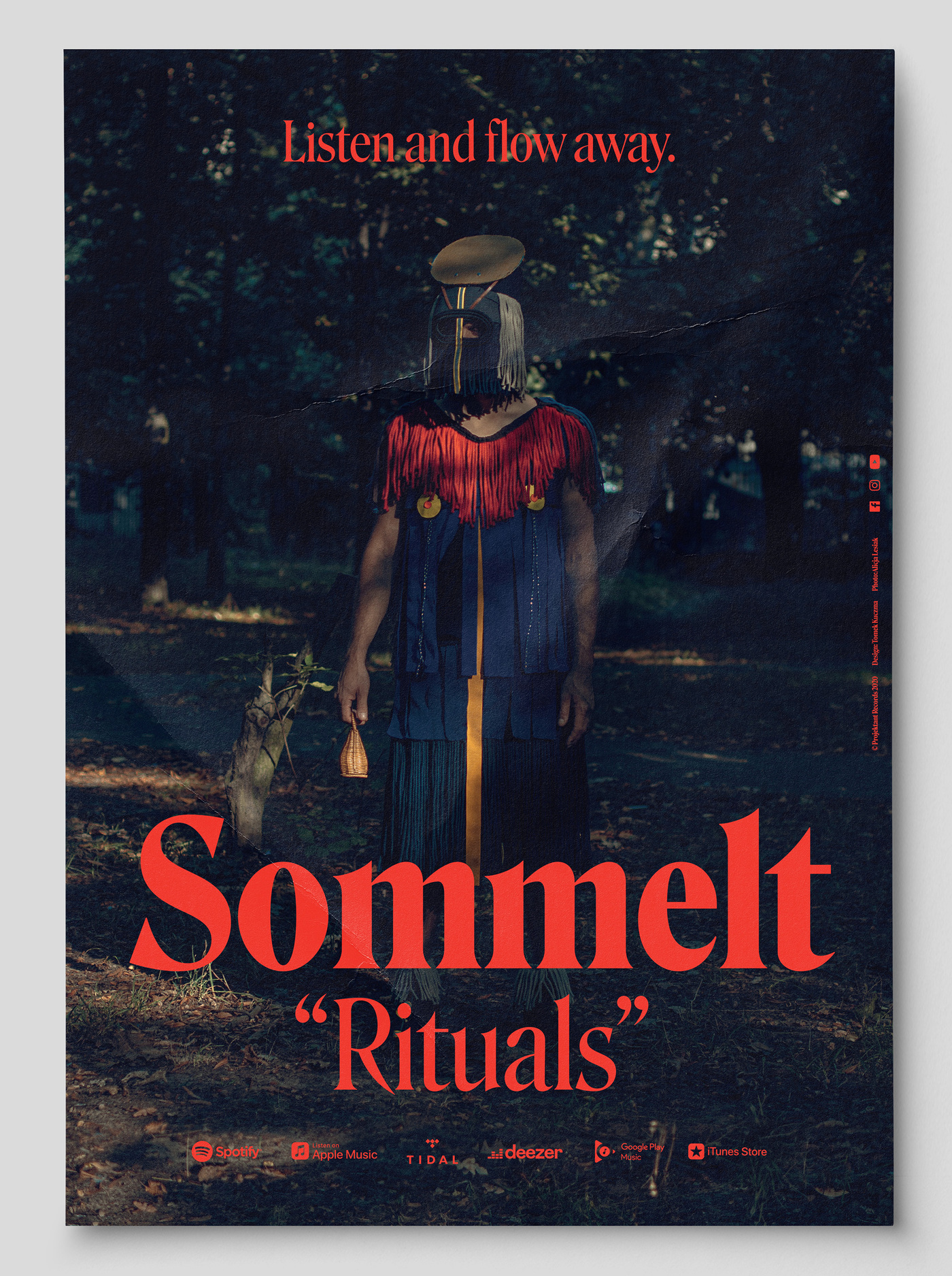 Sommelt – Rituals album art and “New Tribe” video - Fonts In Use