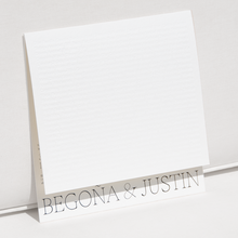 Begoña &amp; Justin wedding cards