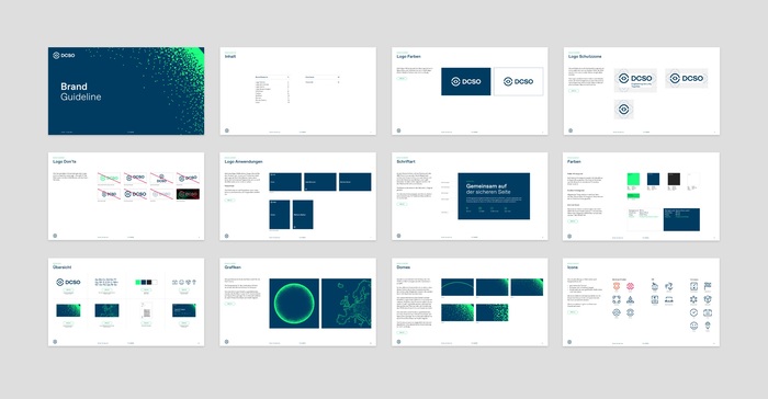 German Cyber Security Organization brand identity 3