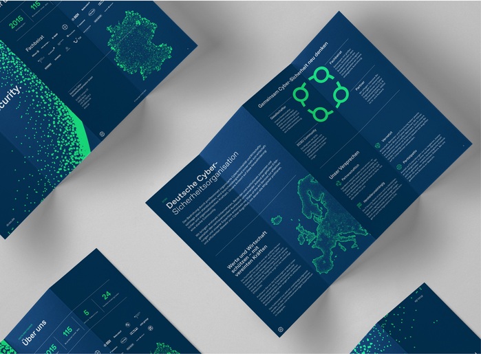 German Cyber Security Organization brand identity 4