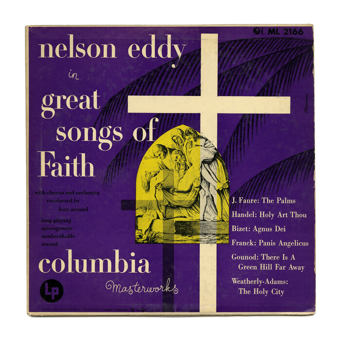 Nelson Eddy – Great Songs of Faith album art
