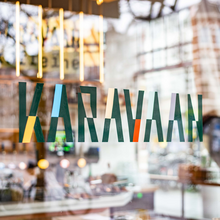 Karavaan cafe bar identity