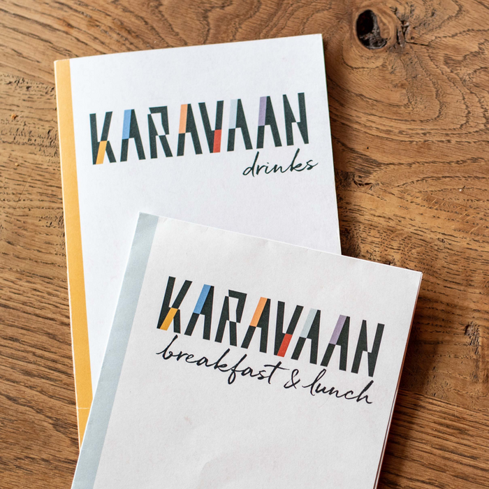 Karavaan cafe bar identity 6