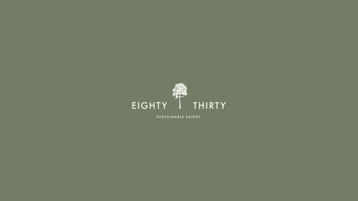 Eighty Thirty logo and branding 1