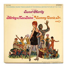 Shirley MacLaine, Sammy Davis Jr. ‎– <cite>Sweet Charity</cite> album art