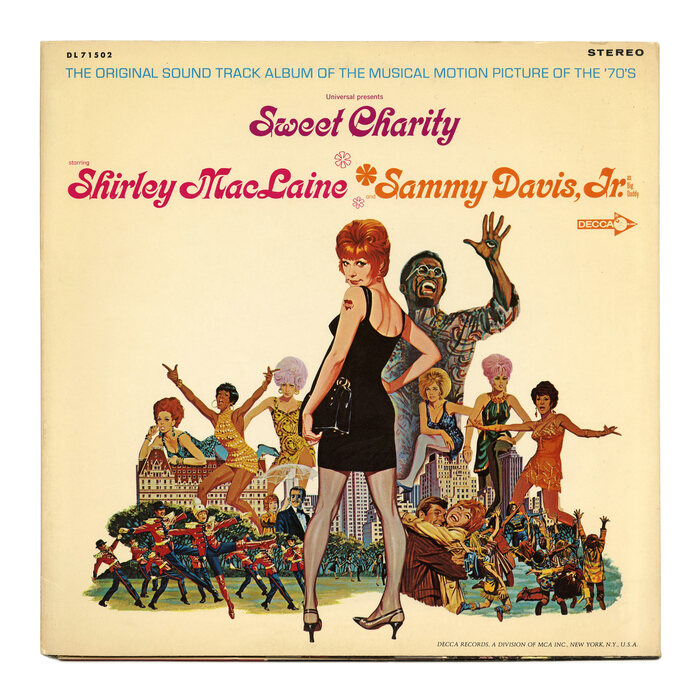 Shirley MacLaine, Sammy Davis Jr. ‎– Sweet Charity album art 1