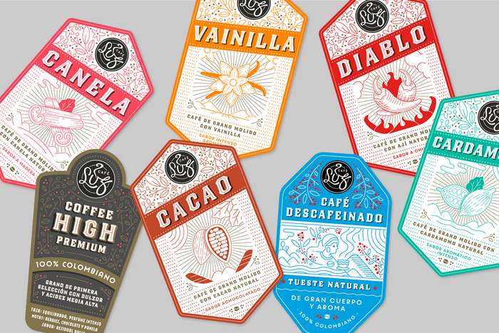 Café Luz packaging 2