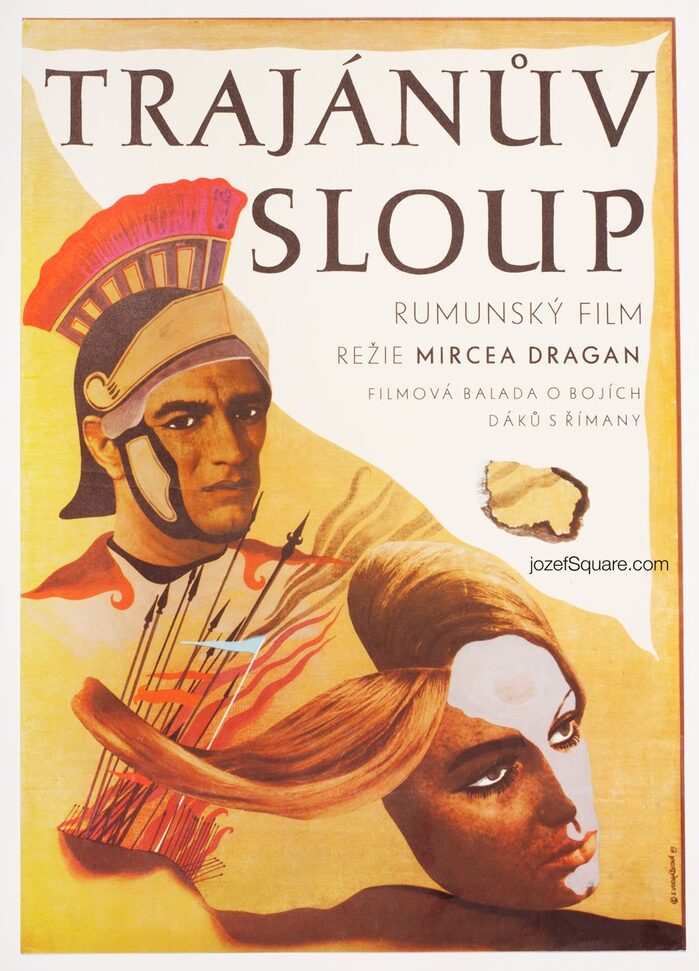 Trajánův sloup Czechoslovak movie poster