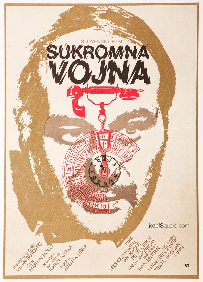 Súkromná vojna Czechoslovak movie poster