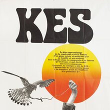 <cite>Kes</cite> French movie poster
