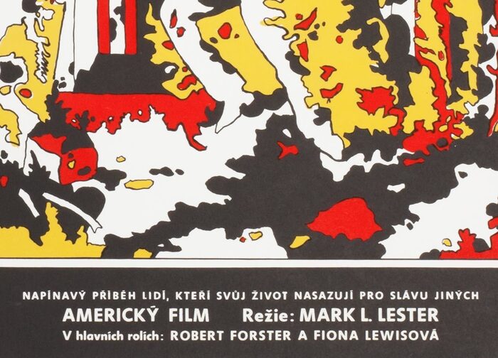 Stunts (1977) Czechoslovak movie poster 4