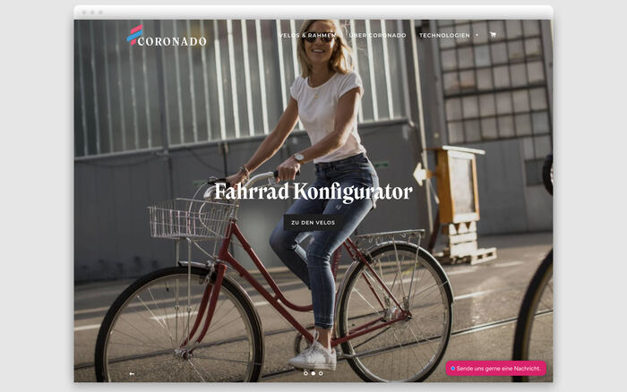 Coronado Bike branding and website 2