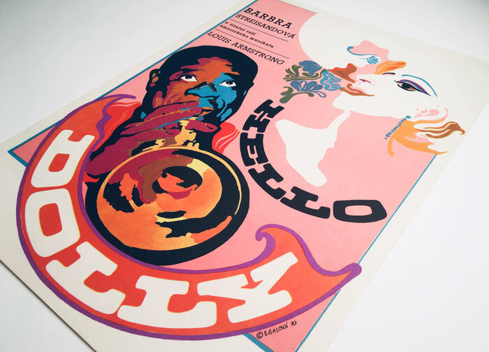 Hello, Dolly! Czechoslovak movie poster 2