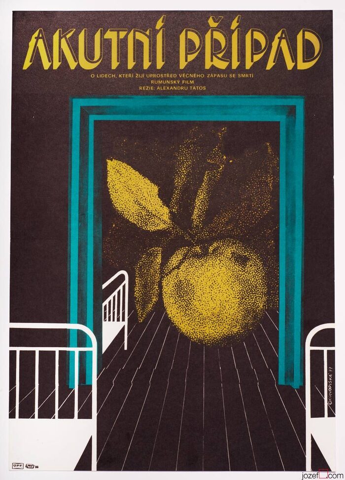 Akutní případ (1975) Czechoslovak movie poster