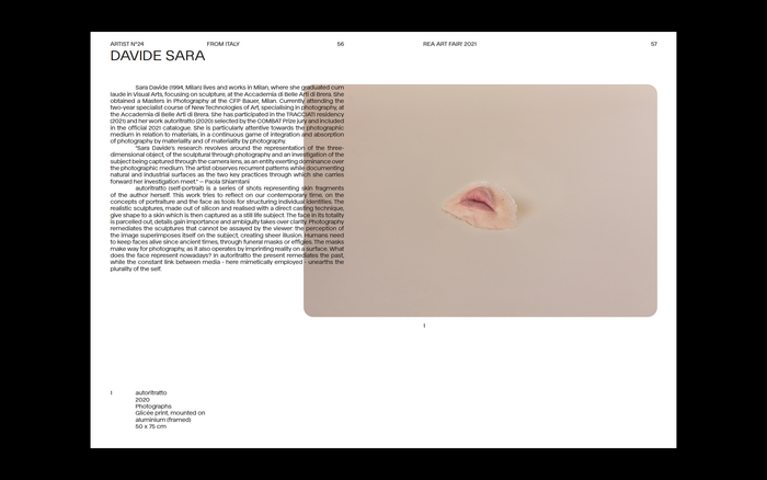 Rea! Art Fair 2021 catalog 4